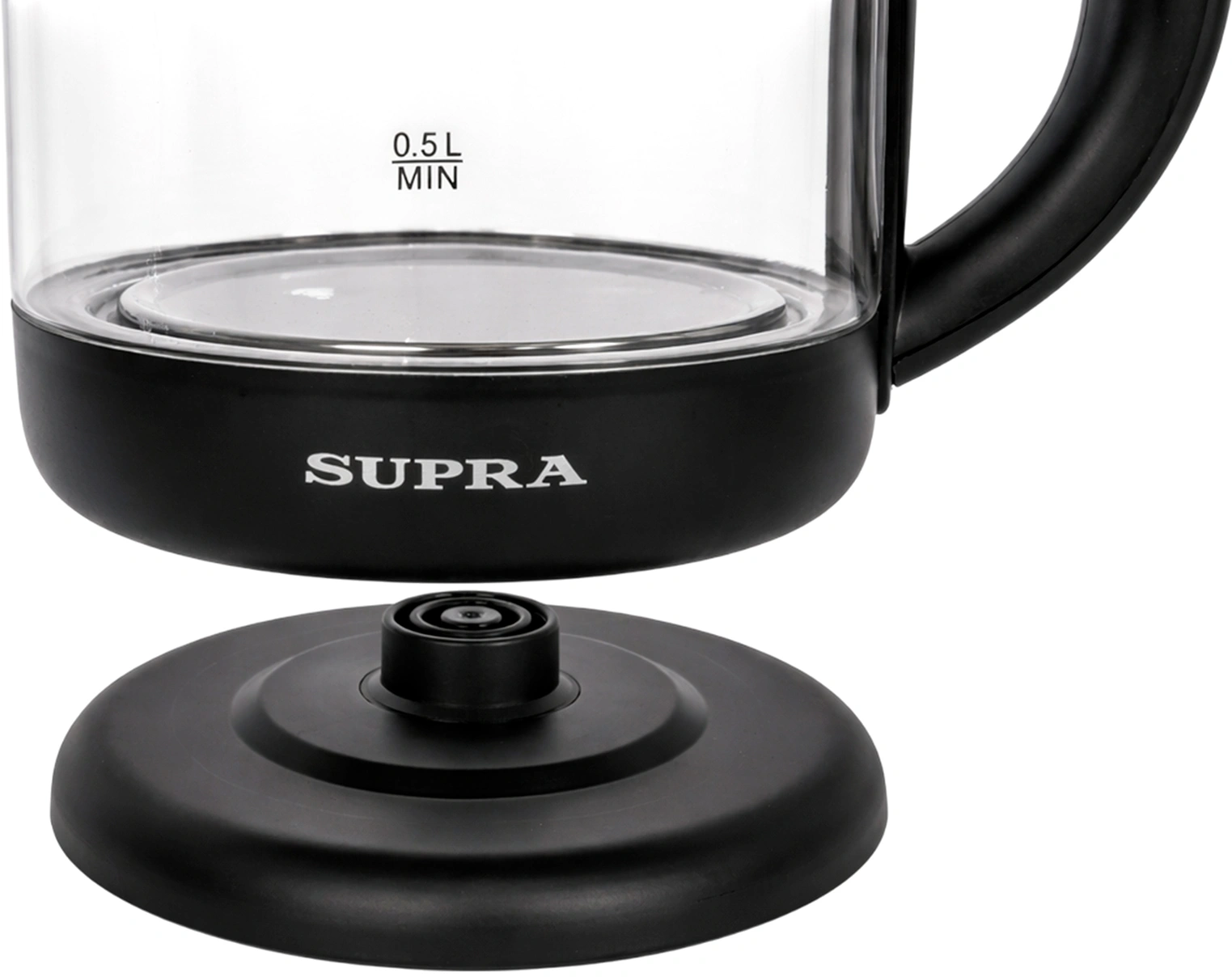 Чайник электрический Supra KES-1859G черный, стекло