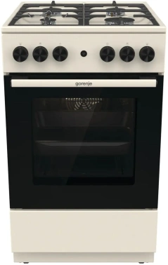 Плита газовая Gorenje GG5A12BEF бежевый, без крышки