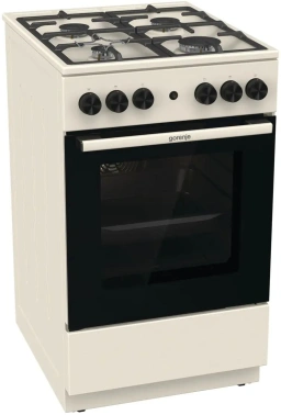 Плита газовая Gorenje GG5A12BEF бежевый, без крышки