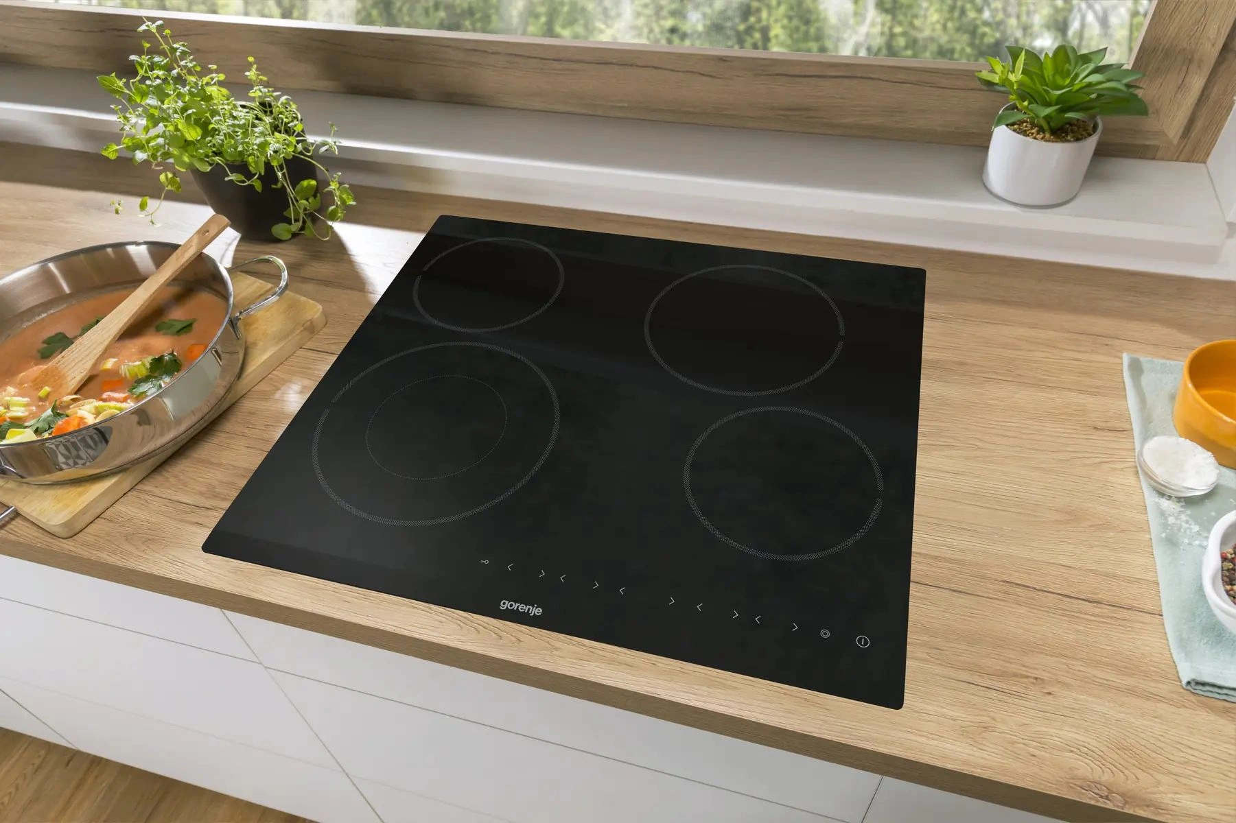 Варочная поверхность Gorenje ECT642BCSCE черный
