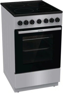 Плита электрическая Gorenje GEC5B60SG, стеклокерамика, серый