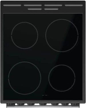 Плита электрическая Gorenje GEC5B60SG, стеклокерамика, серый