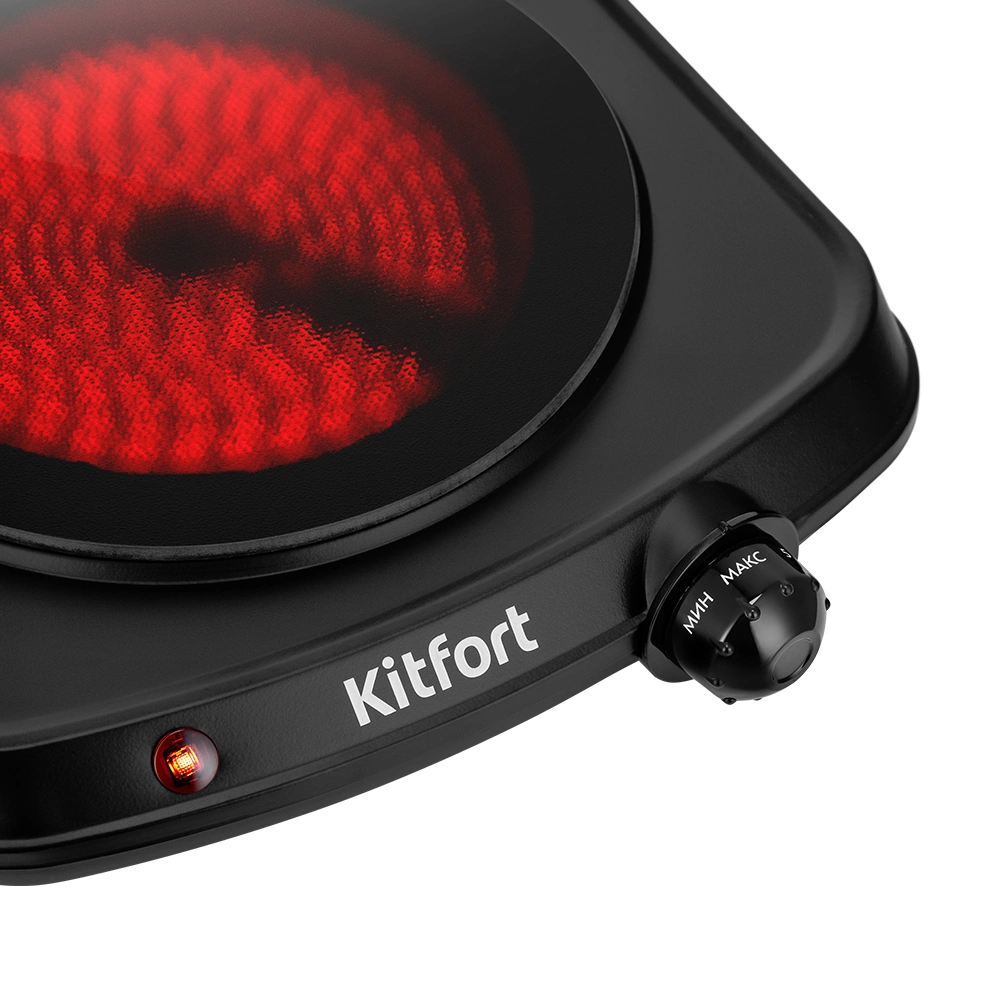 Плита Инфракрасная Kitfort КТ-5422 черный