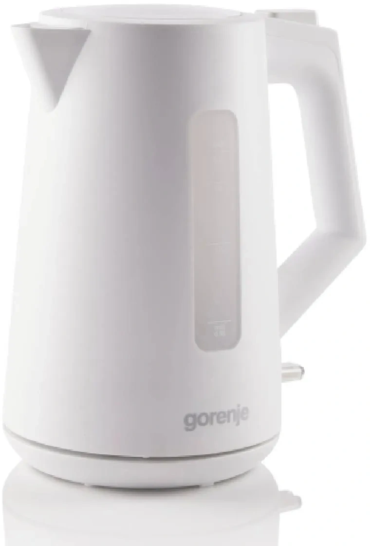Чайник электрический Gorenje K17OPW белый, пластик