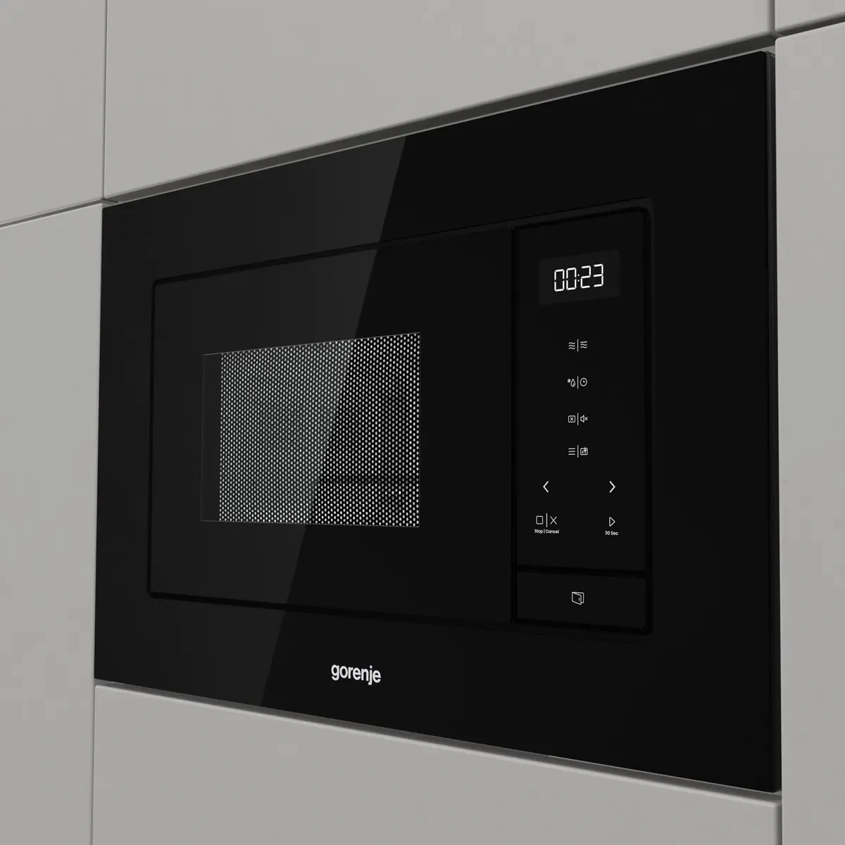 Встраиваемая микроволновая печь Gorenje BM206G1TBG черный