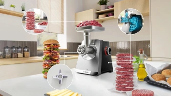 Мясорубка Bosch Series 8 MFWS835M черный