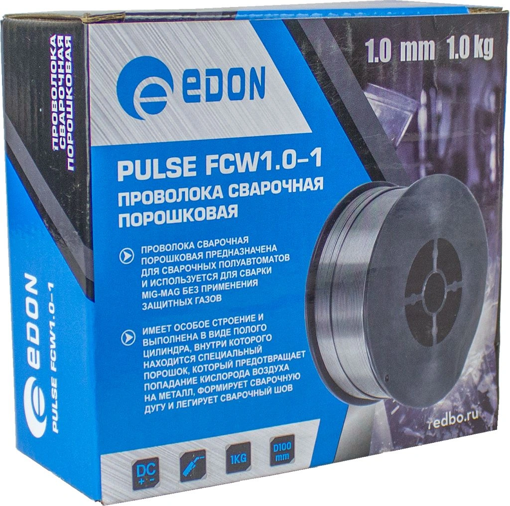 Проволока сварочная Edon Pulse FCW1.0-1 D1мм (28068)