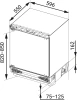 Морозильная камера Weissgauff WFI-85 Inverter NoFrost (441035)
