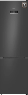 Холодильник двухкамерный Weissgauff WRK 2010 Full NoFrost Inverter Dark серый