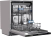Посудомоечная машина Lex PM 6083А N color Lux серый (chsk000016)