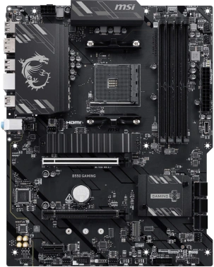 Материнская плата MSI B550 GAMING, Soc-AM4, AMD B550, ATX