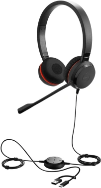 Гарнитура Jabra Evolve 20 SE, черный (4999-823-369)