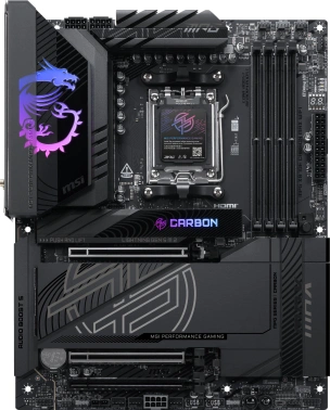 Материнская плата MSI MPG X870E CARBON MAX WIFI, Socket AM5, AMD X870E, ATX