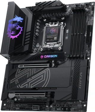 Материнская плата MSI MPG X870E CARBON MAX WIFI, Socket AM5, AMD X870E, ATX