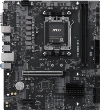 Материнская плата MSI PRO B850M-E EVO, Socket AM5, AMD B850, mATX