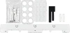 Холодильник Maunfeld MBF1778NFWGR белый (ка-00033741)