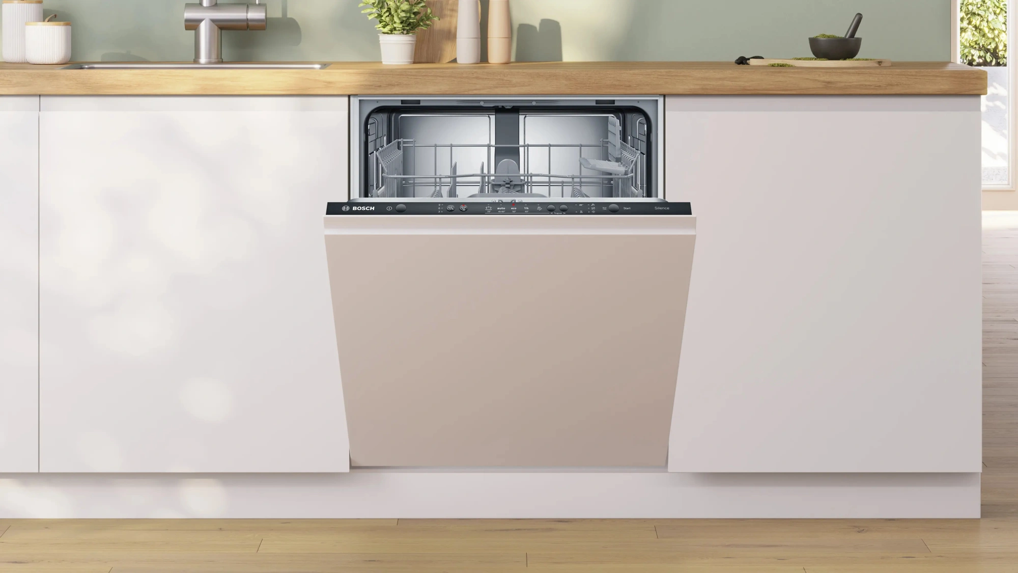 Посудомоечная машина Bosch Serie 2 SMV25AX06E нержавеющая сталь