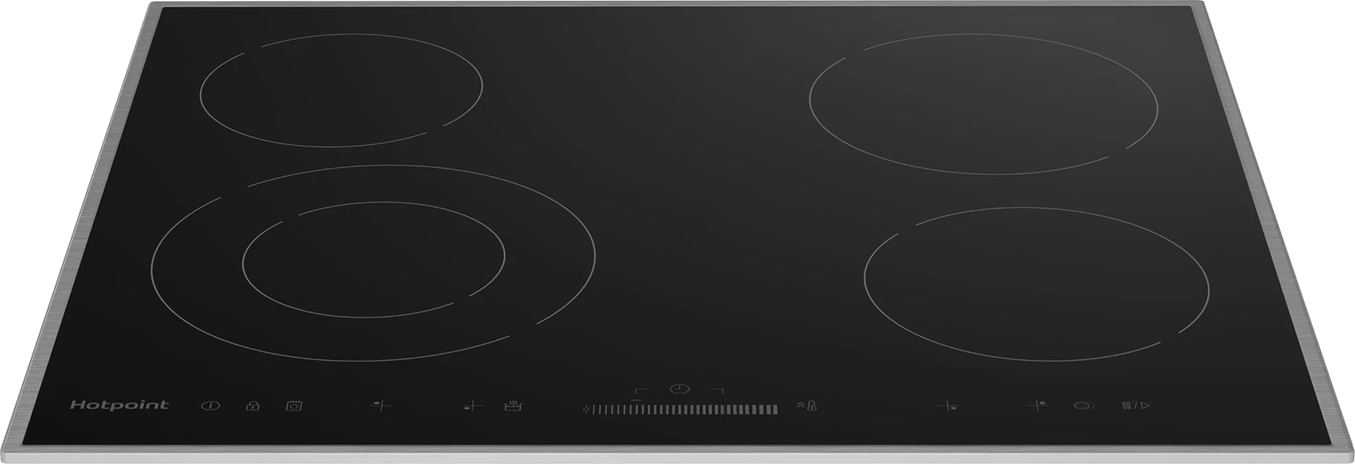 Варочная поверхность Hotpoint HR 6T2 X S черный (869891100220)