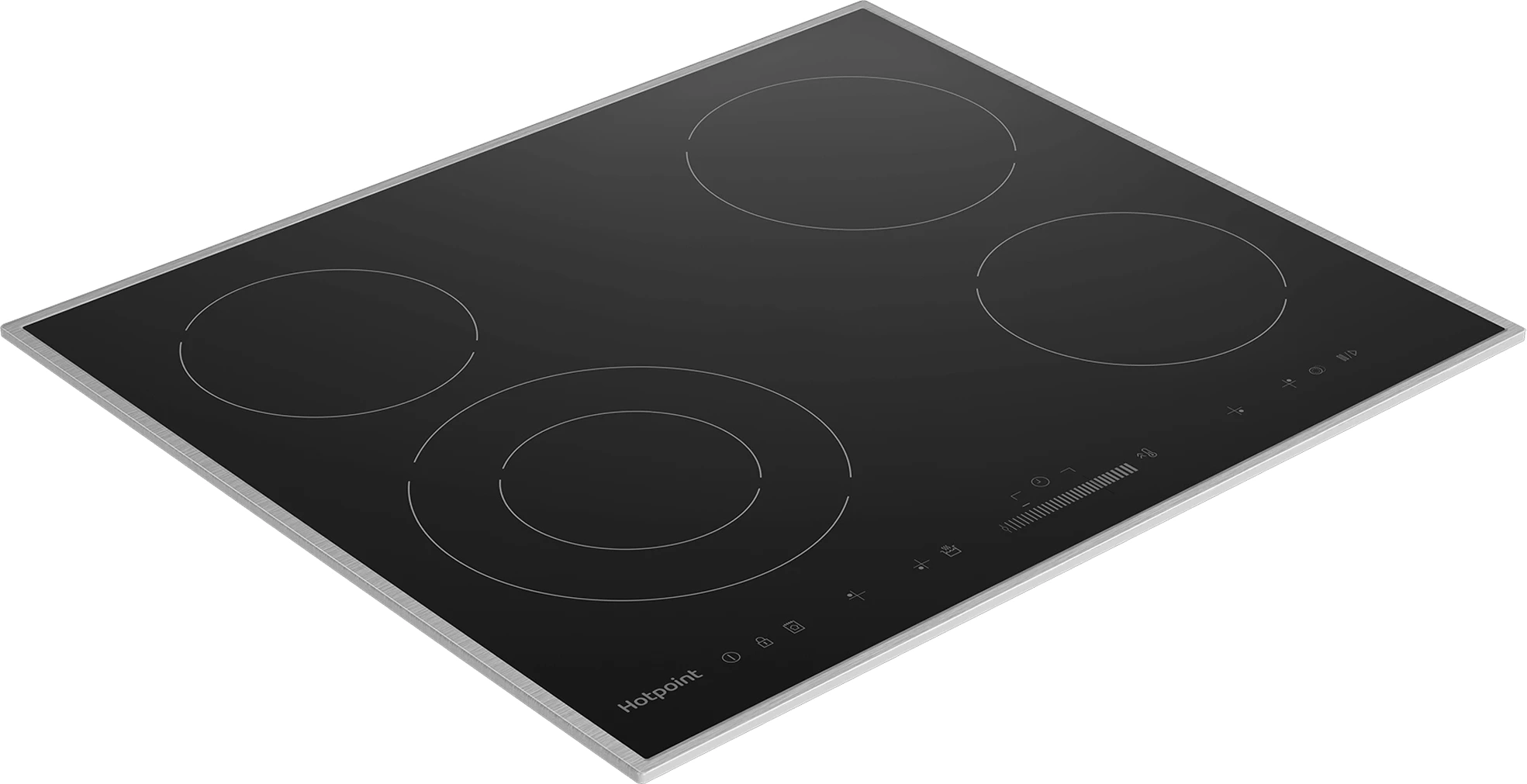 Варочная поверхность Hotpoint HR 6T2 X S черный (869891100220)