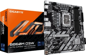 Материнская плата Gigabyte B860M D3W, Soc-1851, Intel B860, mATX