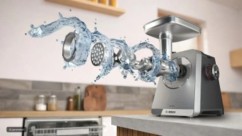 Мясорубка Bosch Series 8 MFWS840M черный
