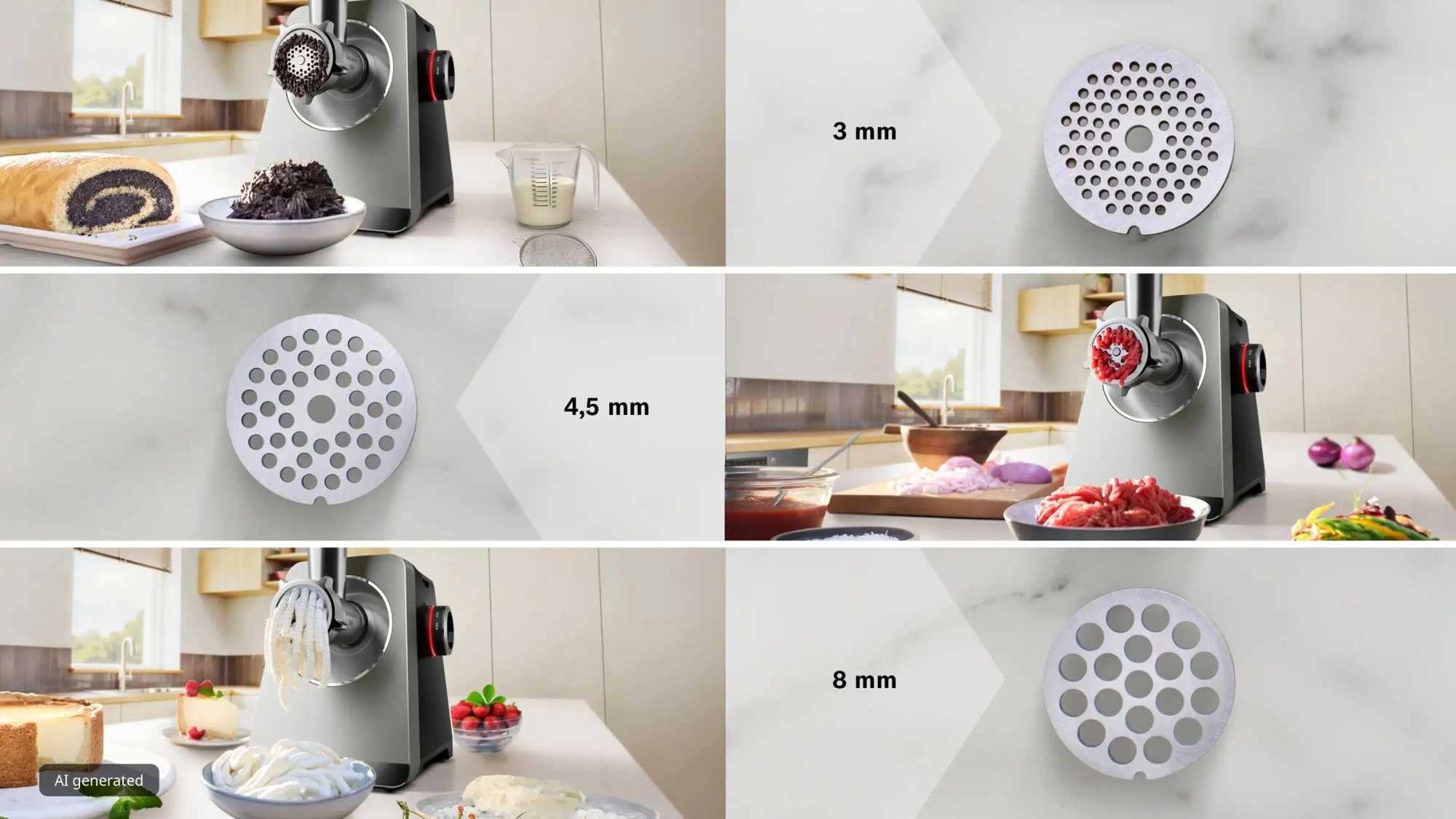 Мясорубка Bosch Series 8 MFWS840M черный