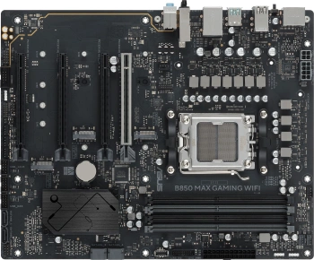 Материнская плата Asus B850 MAX GAMING WIFI, Socket AM5, AMD B850, ATX