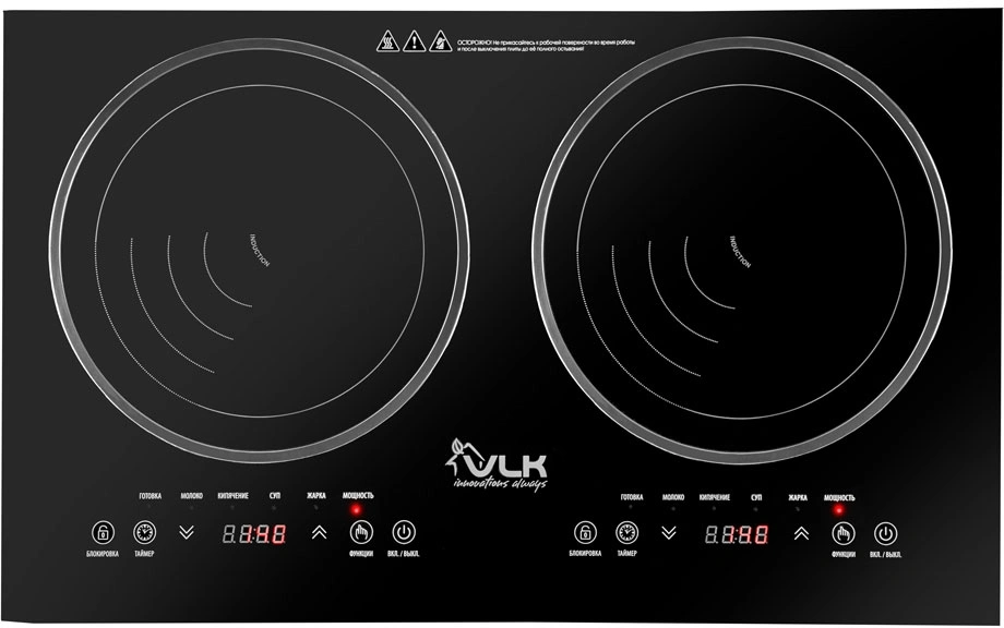 Плита Индукционная VLK Palermo 7735 черный (90692)