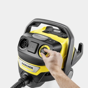 Строительный пылесос Karcher WD 7 Control P S 30/6/35/T желтый (1.628-385.0)