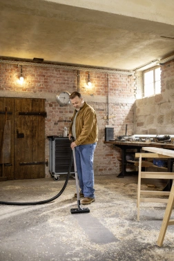 Строительный пылесос Karcher WD 7 Control P S 30/6/35/T желтый (1.628-385.0)