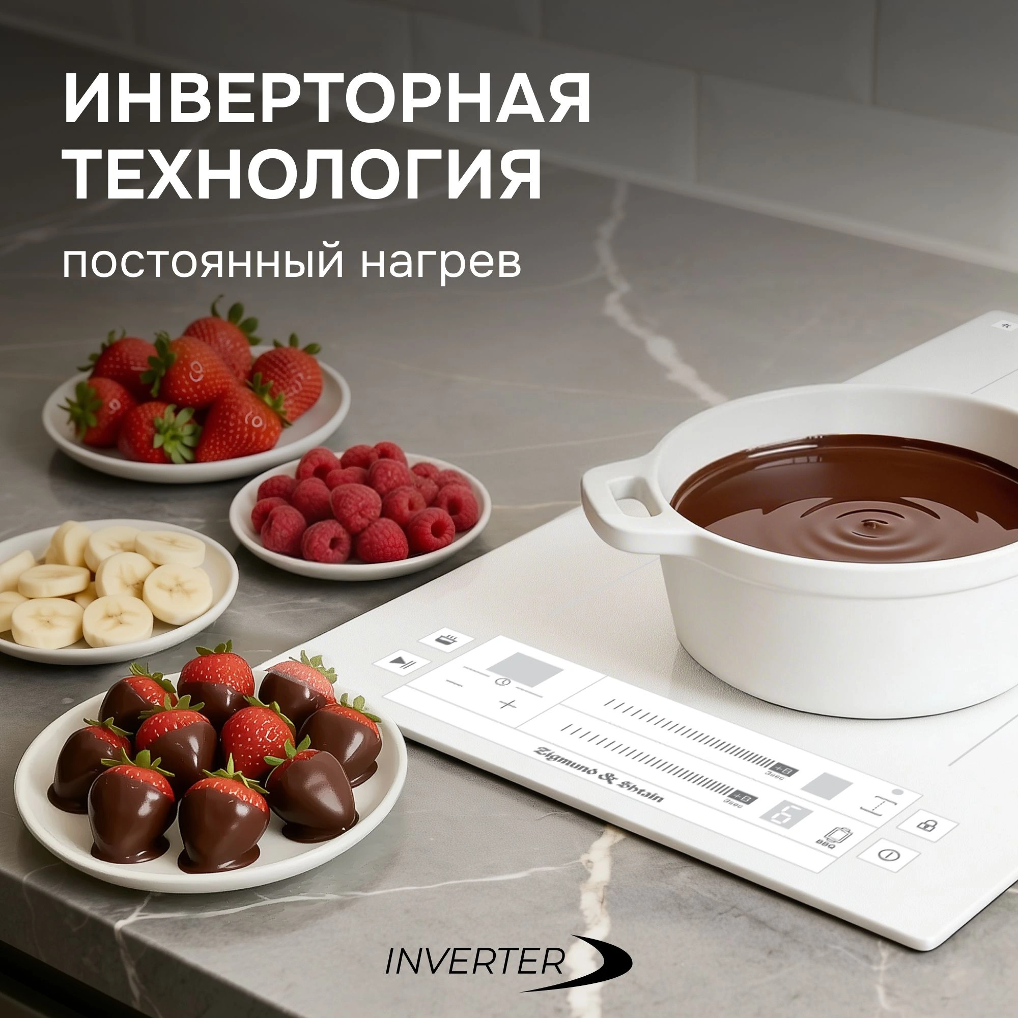Индукционная варочная поверхность Zigmund & Shtain CI 24.3 W белый