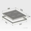 Индукционная варочная поверхность Zigmund & Shtain CI 23.6 BX черный