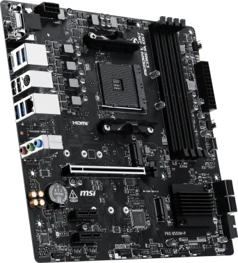 Материнская плата MSI PRO B550M-P, Soc-AM4, AMD B550, mATX