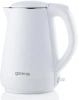 Чайник электрический Gorenje K17DWR белый, пластик