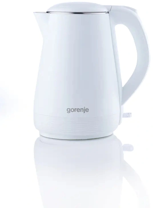 Чайник электрический Gorenje K17DWR белый, пластик