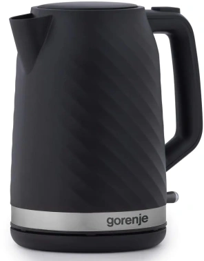 Чайник электрический Gorenje K17SPB черный, пластик