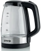 Чайник электрический Gorenje K17BKS черный, стекло