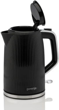 Чайник электрический Gorenje K17DPB черный/серебристый, пластик