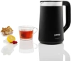 Чайник электрический Gorenje K17TRDW черный/серебристый, пластик