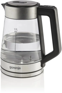 Чайник электрический Gorenje K17TRG нержавеющая сталь, стекло