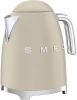 Чайник электрический Smeg KLF03MLMEU бежевый, нержавеющая сталь