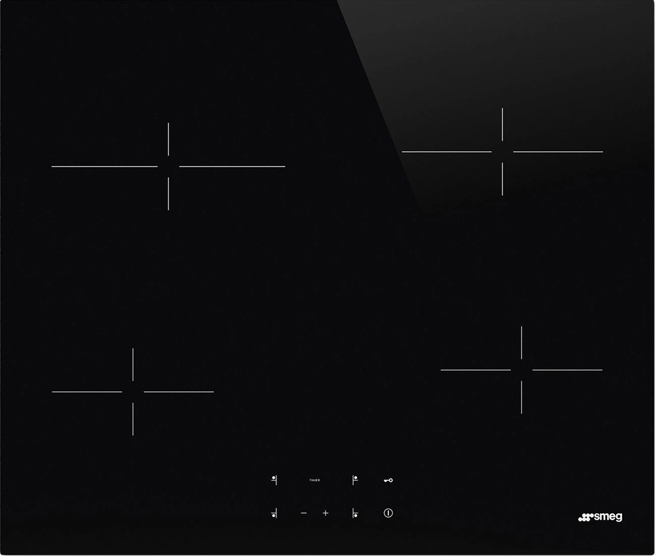 Варочная поверхность Smeg SE264TD2 черный