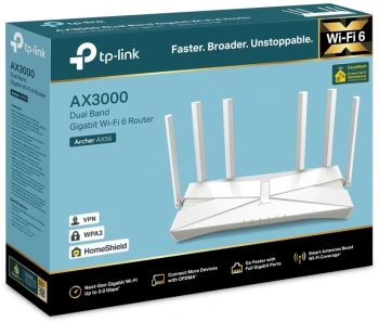 Маршрутизатор беспроводной TP-Link Archer AX56 белый