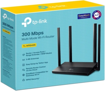 Маршрутизатор беспроводной TP-Link TL-WR846N черный