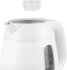 Чайник электрический Polaris PWK 0723DDW белый, пластик