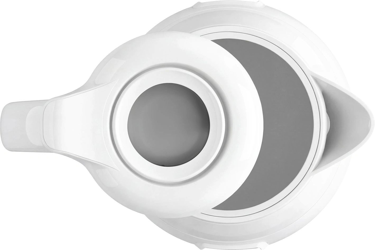 Чайник электрический Polaris PWK 0723DDW белый, пластик