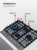 Газовая варочная поверхность Lex GVG 646T GR серый (chao000473)