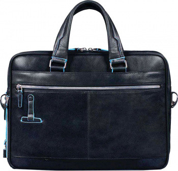 Деловая сумка Piquadro Blue Square синий, кожа натуральная (ca2849b2/blu2)