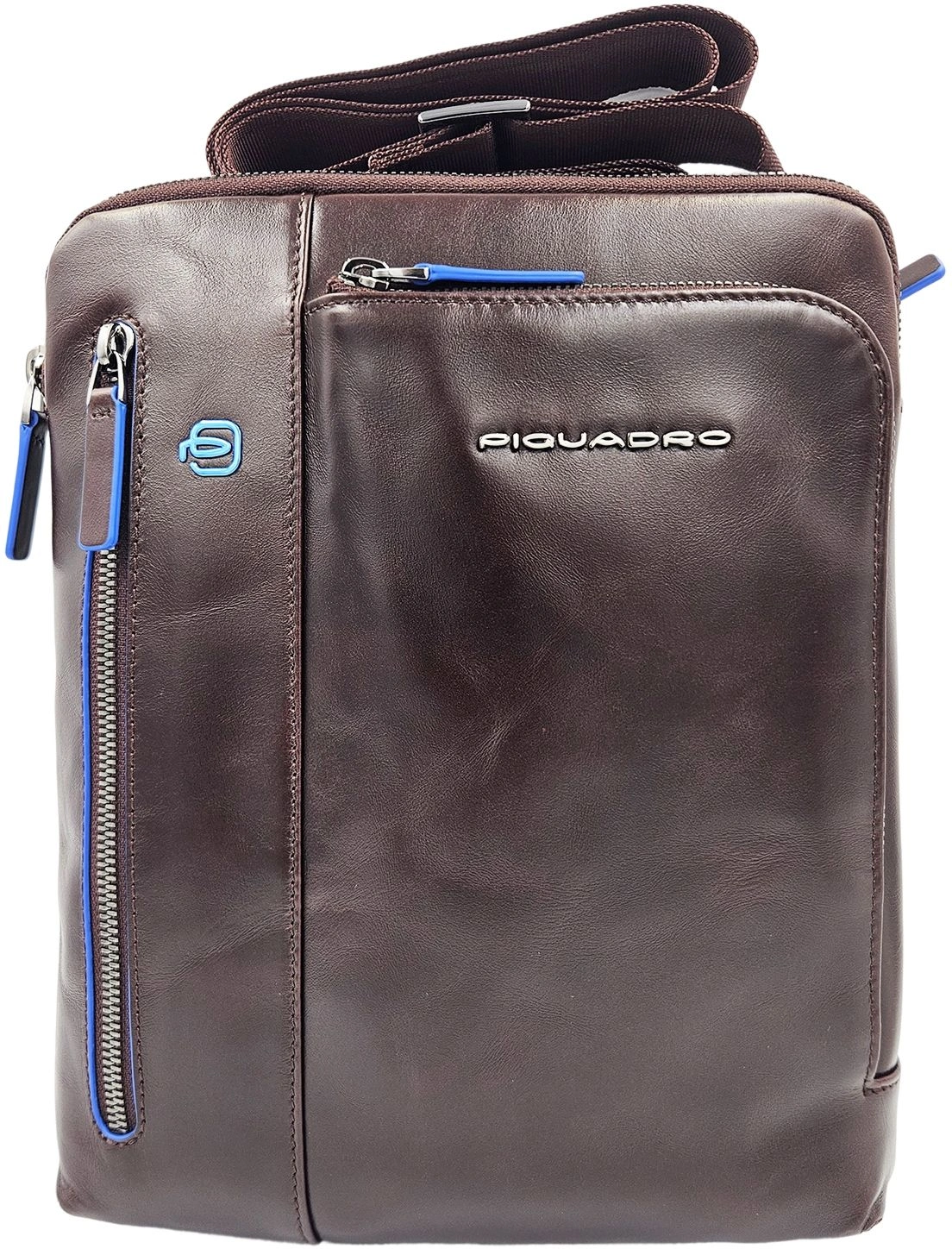 Сумка Piquadro Blue Square коричневый, кожа натуральная (ca1816b2/mo)