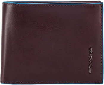 Кошелек мужской Piquadro Blue Square коричневый, кожа натуральная (pu1240b2r/mo)